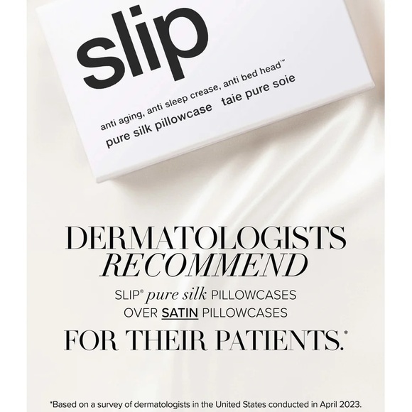 SLIP SILK 100% Pure Momme Silk QUEEN PILLOWCASE in Wildflower (Pink) NEW IN BOX! - Picture 9 of 16